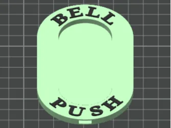 Byron Wireless Doorbell Push Surround