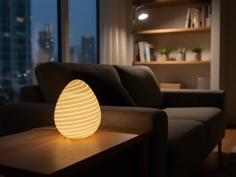 LED Egg Lamp Table Lamp