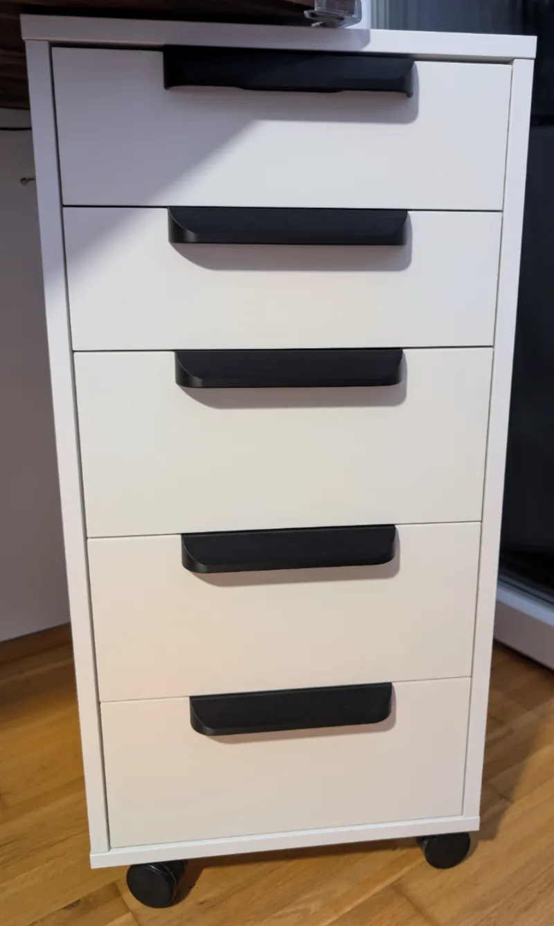 Handle for IKEA Alex (2023 and later) snap-fit