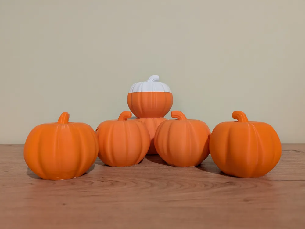 Halloween Pumpkin (LED) Tea Light Covers - Free 3D Print Model - MakerWorld