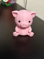 Petit cochon assis — figurine — photo 3