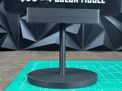 Elevated Sign Stand