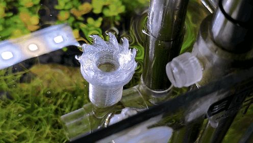除油膜旋风浮头适配羡鱼不锈钢出水除油膜