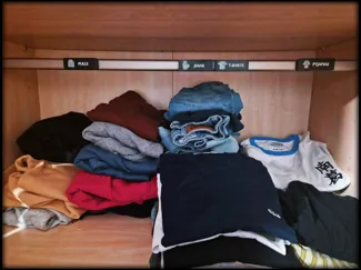 Etiquettes de rangement