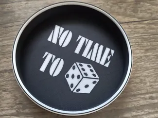 No time to die dice tray token james bond style