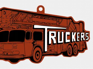 Clintonville Truckers Hype Chain Pendant/Keychain