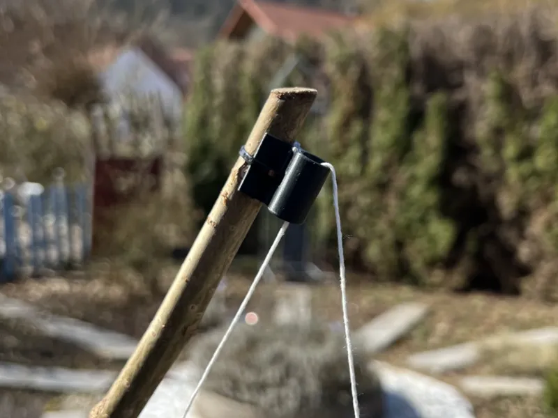 Stick 2 fishingrod / fishingpole conversion kit