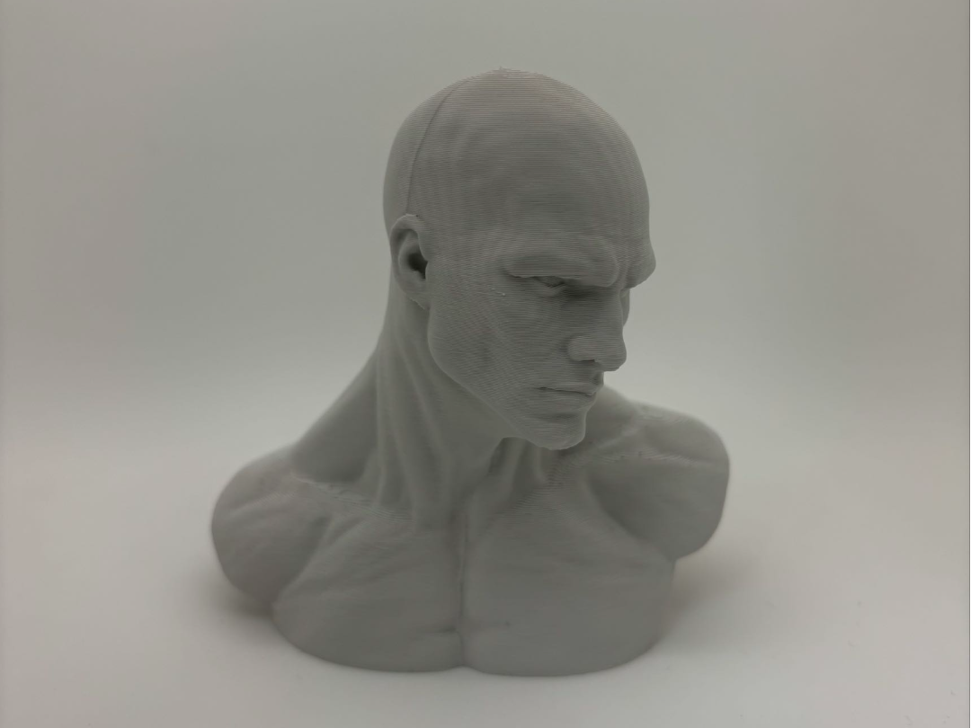Goated sigma statue