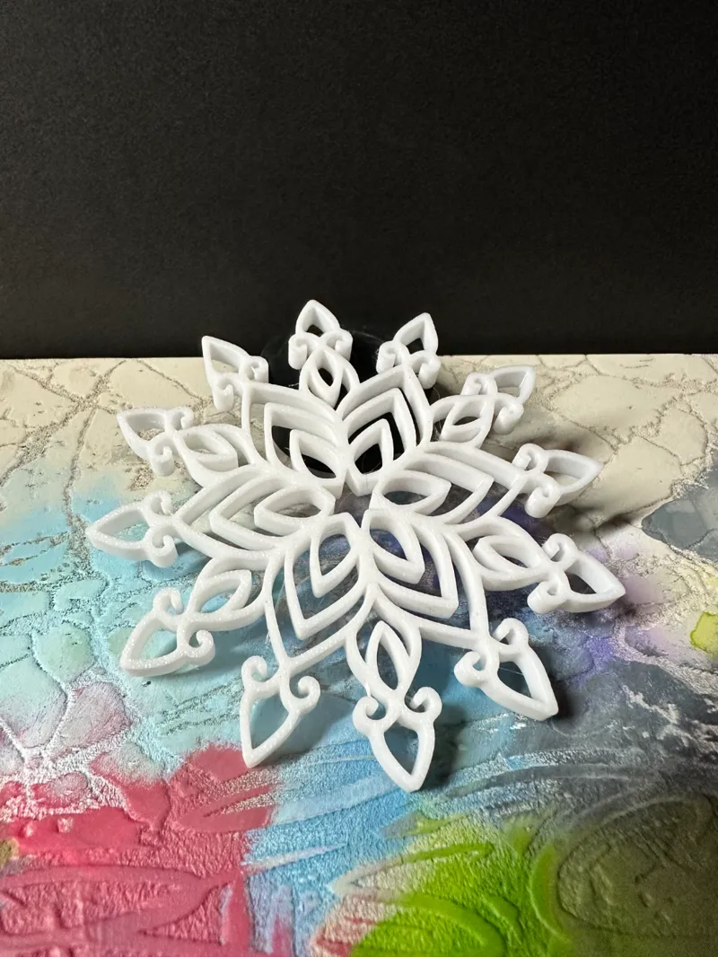 Snowflake mandala 