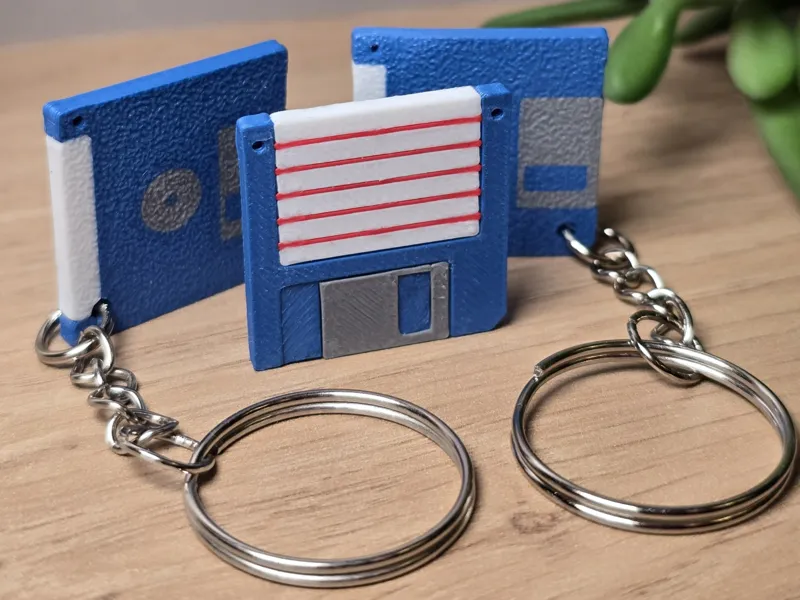 Floppydisk - Mini - Keychain
