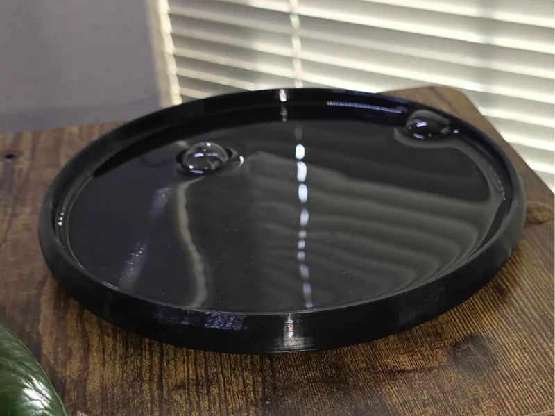 Round Drip Drain Tray