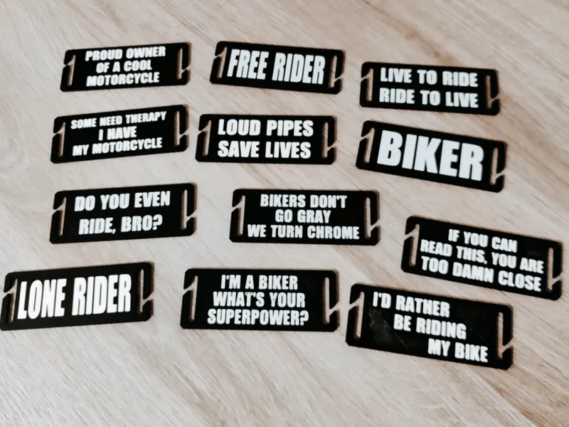 Biker MOLLE badges