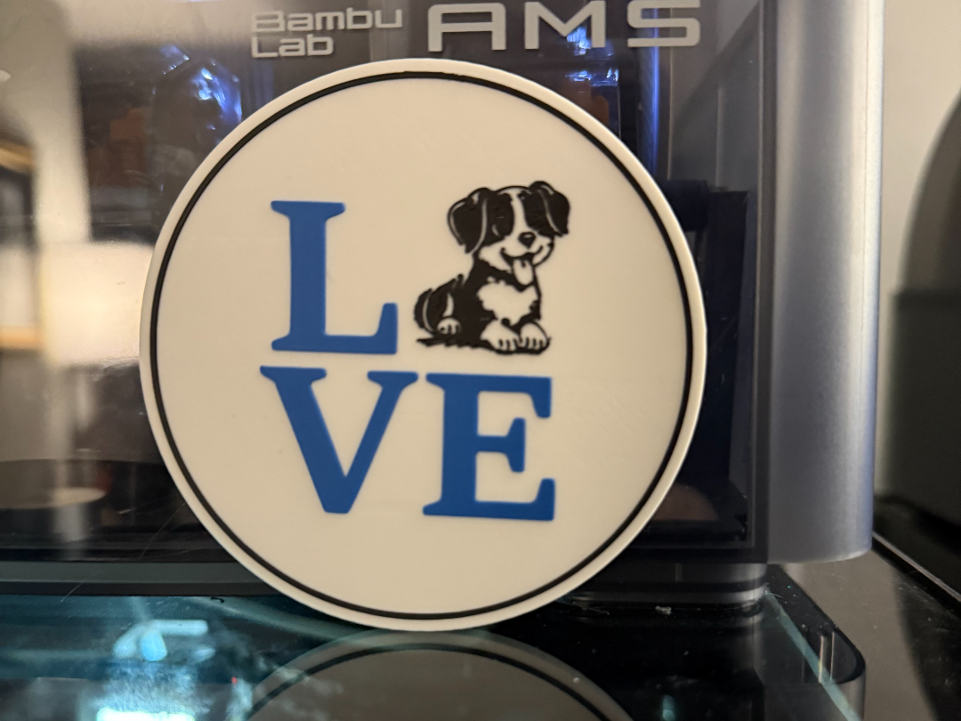 LOVE DOGS COASTER