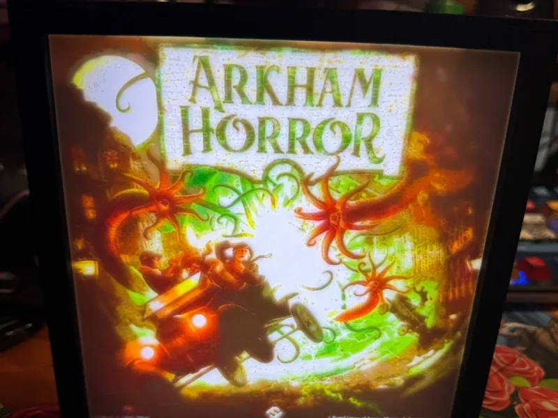 156 x 156 mm lithophane frame