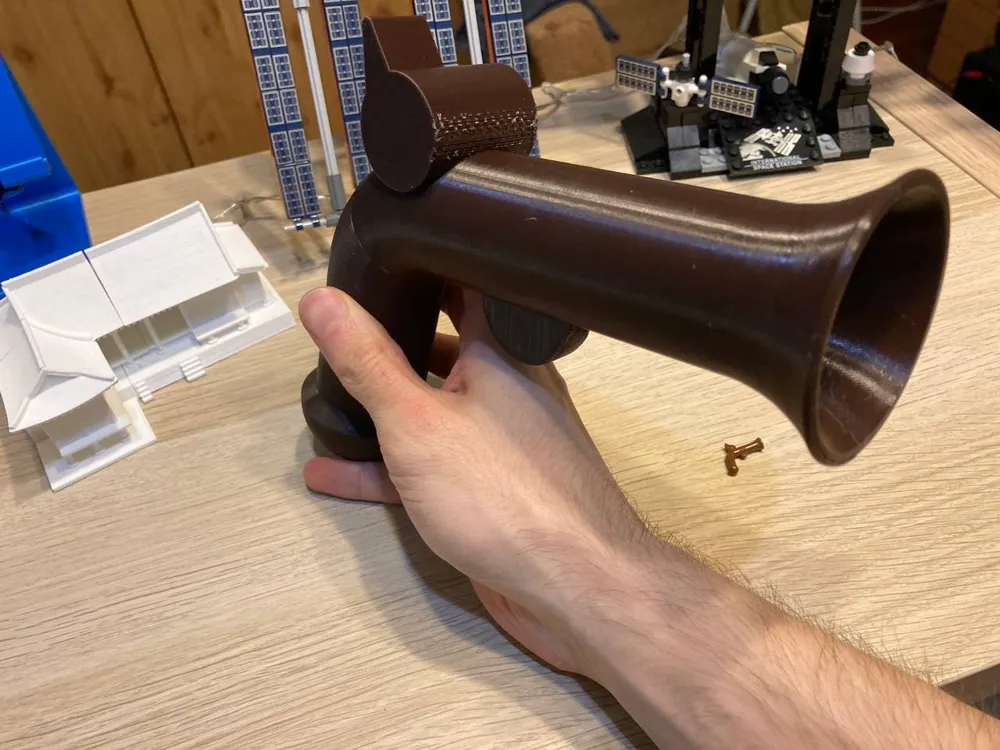 LEG O Brick Pirates Gun - Free 3D Print Model - MakerWorld