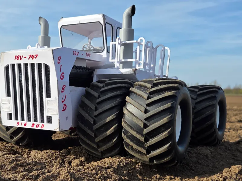 Zwillingsreifen Adapter für 133mm RC Traktor Räder
