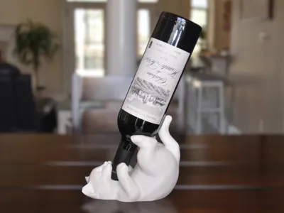 Cat Wine Bottle Holder
