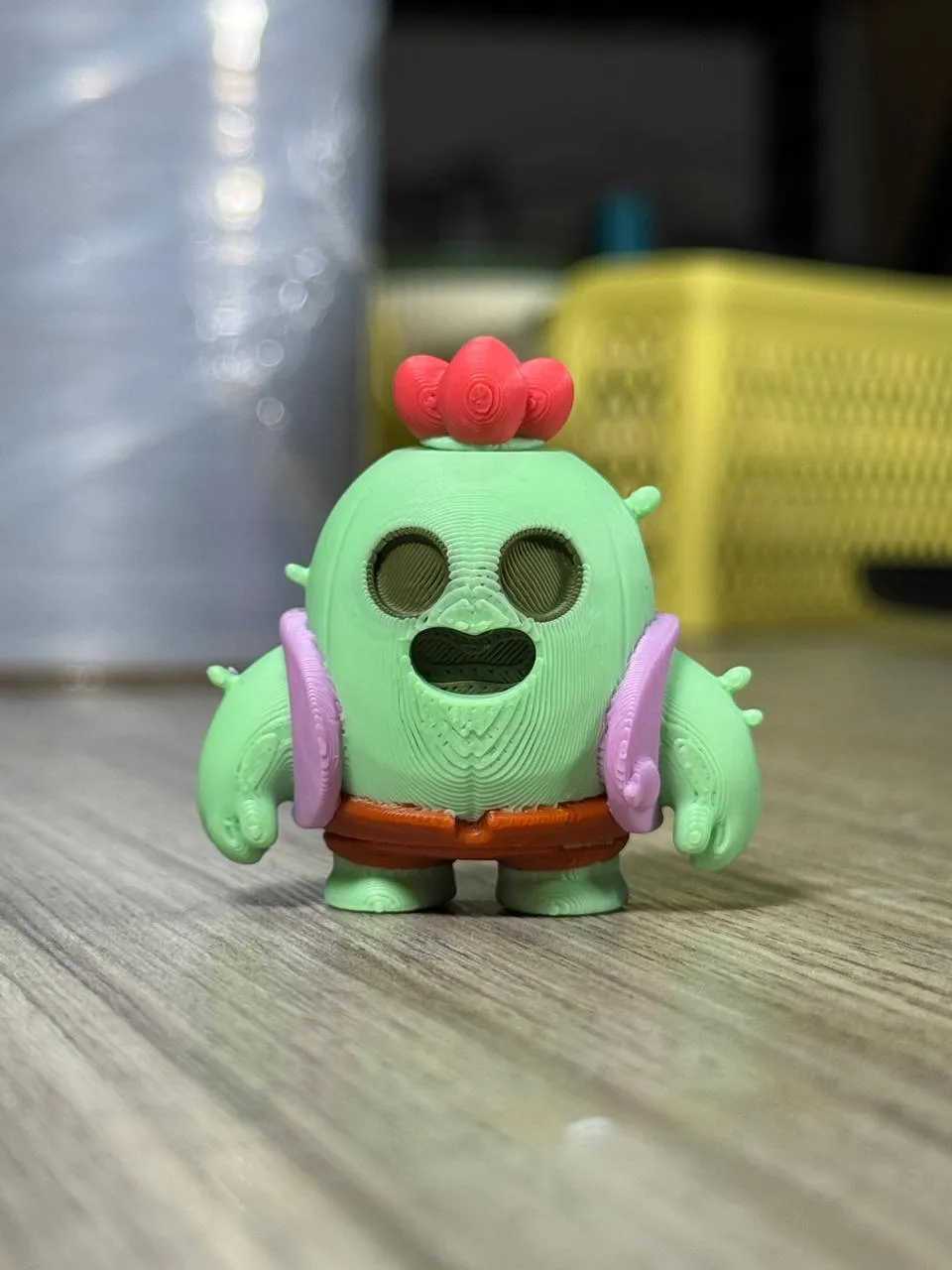 Mini flexi Spike de Brawl Stars - Modelo de impresión 3D gratuito ...