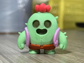 Mini flexi Spike from Brawl Stars