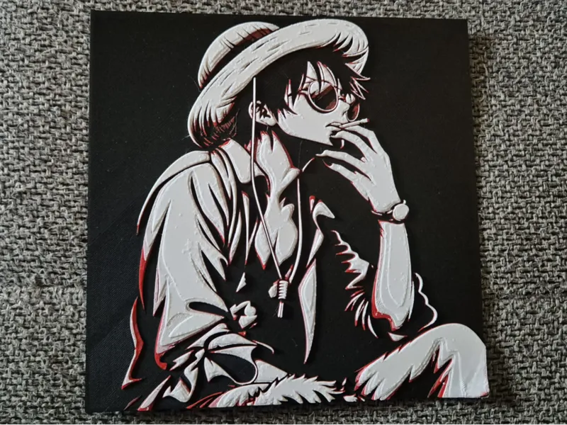One Piece Luffy- Hueforge