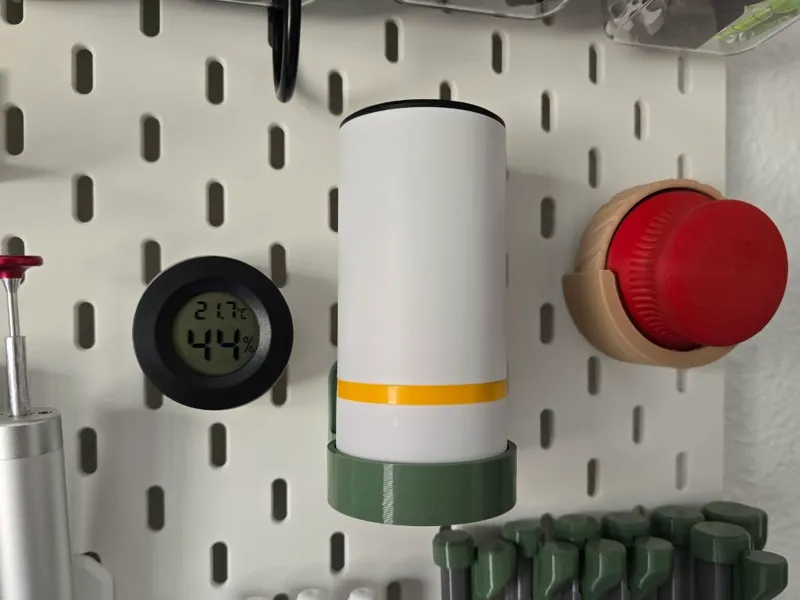 Vacuum Pump Holder for IKEA SKADIS (T-clip)
