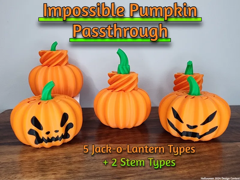 Impossible Pumpkin Passthrough | Halloween