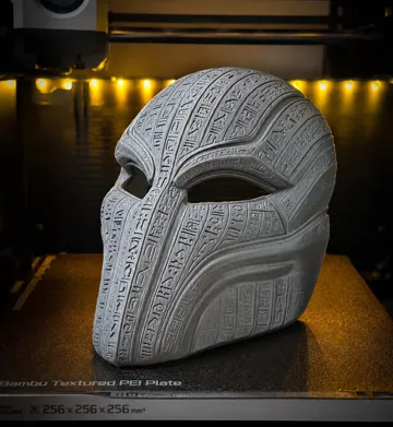 Pieza para disfraz o exhibición: Anubis Relic mask — vista de referencia 3