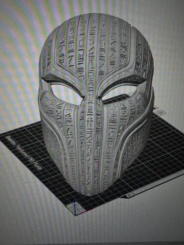 Pieza para disfraz o exhibición: Anubis Relic mask — vista de referencia 4