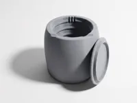 Paint Water Pot & Lid