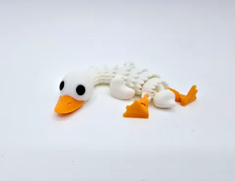 Silly Goose Flexi Pocket Pet Keychain view 4