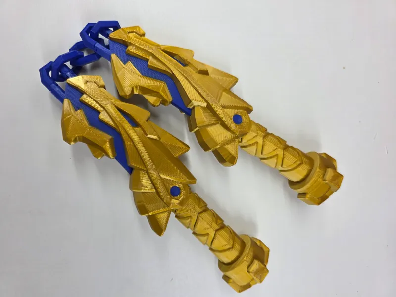 Ninjago Nunchucks Of Lightning Better printing