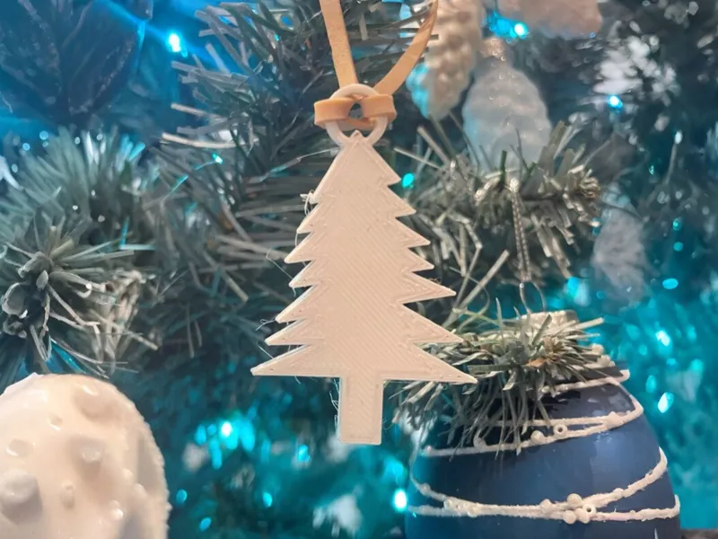 Wonky Christmas tree bauble