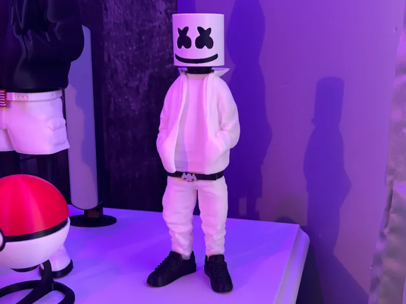 MarshMello Head For Urban Bugs Bunny Model