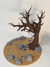 Tree, Terrain and Base (0.2mm layer, 2 walls, 5% infill)