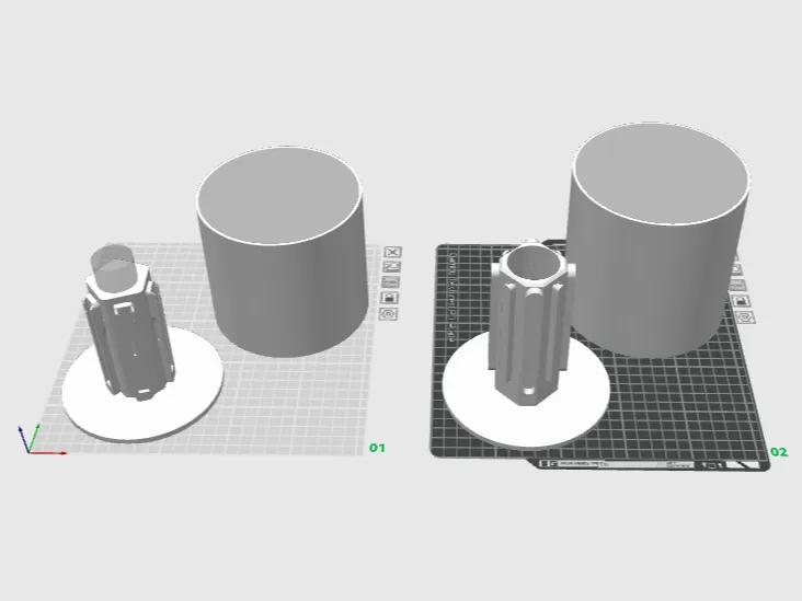Caja Soporte Switch 1 2 Switch 2