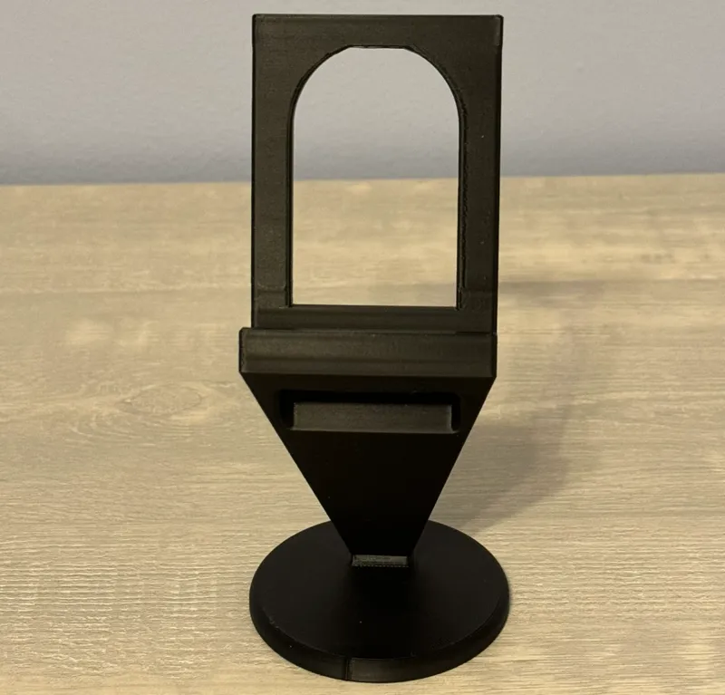 Elevated Phone Stand with Charger Slot