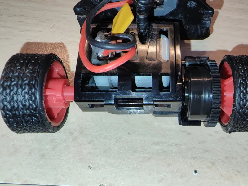 Left Rim Wheel driver + Bushing for Mini Z (Mr-04)