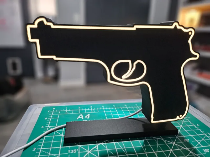 Beretta 92 Lightbox