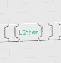 自定义文字-Lütfen
