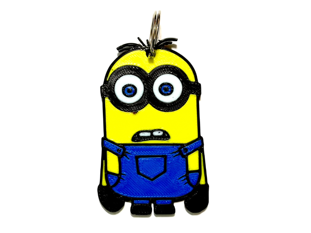 Miniatura 1 do modelo 3D Minions Keychain