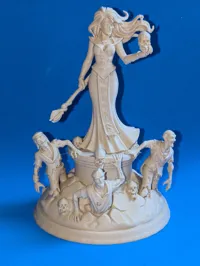 Figurine nécromancienne pour jeu de rôle — photo 3