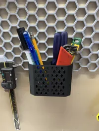 Boîte double nid d'abeille pour stylos et accessoires — photo 1