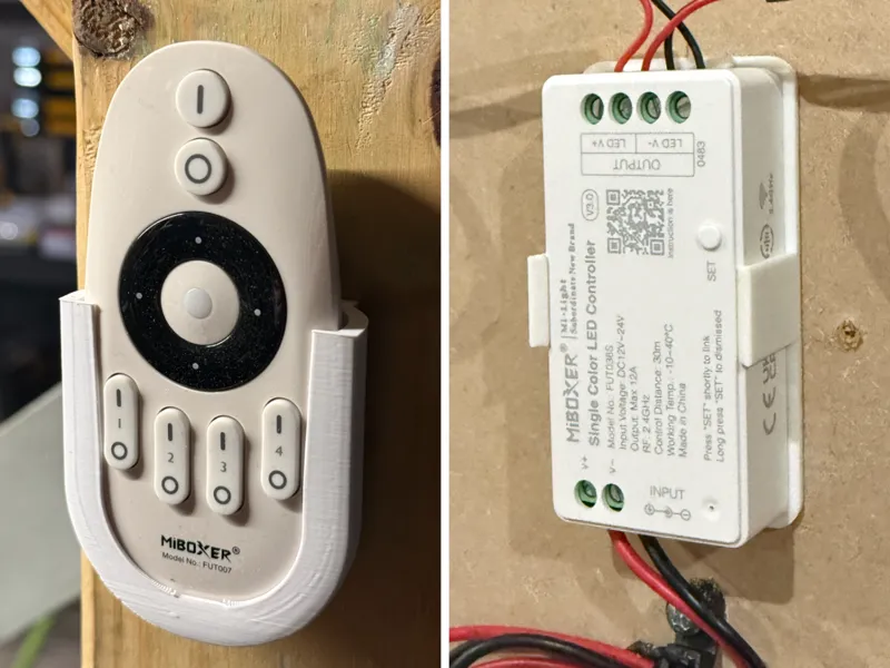 MiBoxer LED Controller & Remote Control Mounts