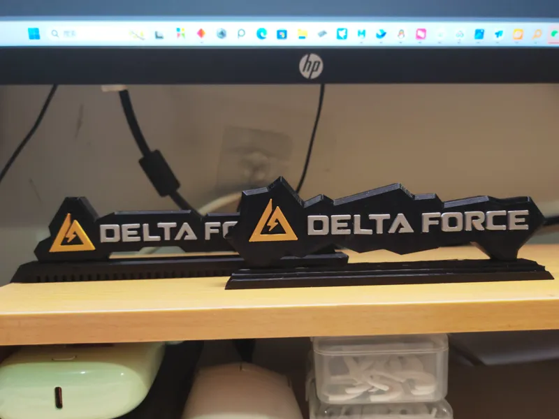 DeltaForce 三角洲行动 桌搭摆件 Logo