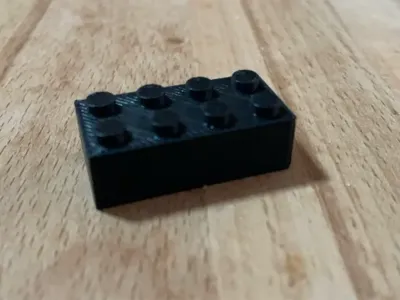2x4 brick building block