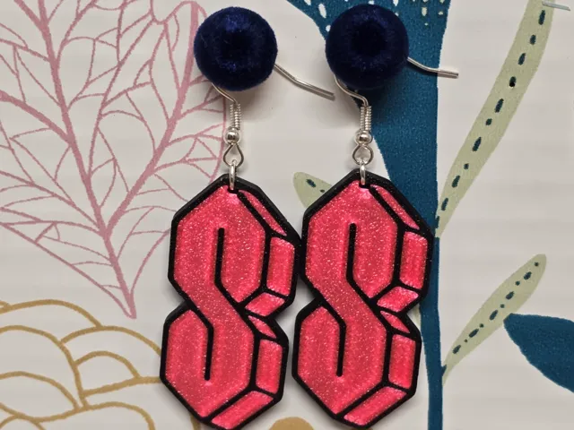 Nostalgic ''S'' Earring's