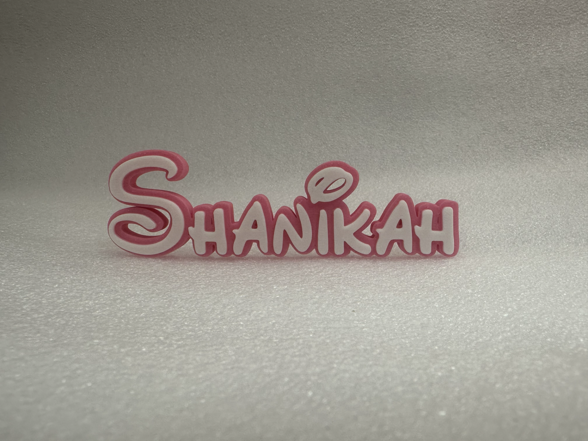 Disney Theme 3D Name Decor Sign Shanikah