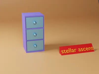Storage cabinet (Download is free, download it! I want to get an A1 mini for free)