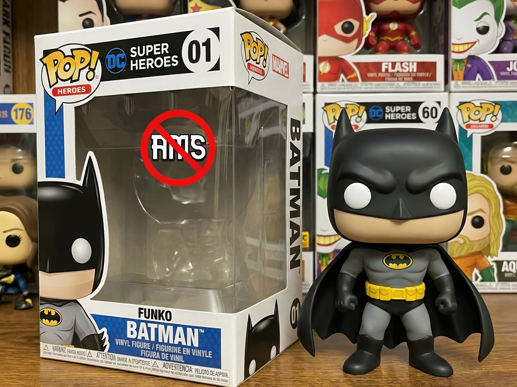 Batman Funko DC Super Hero Collectible Figure 3D model