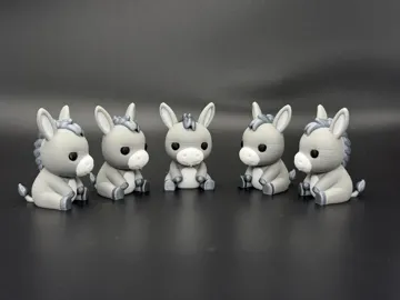 Figura decorativa: Baby Donkey – Timo — vista de referencia 4